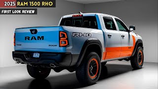 2025 Ram 1500 RHO: The Off-Road Beast Taking Over the TRX Throne!