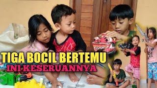 TIGA BOCIL BERMAIN BERSAMA INI KESERUANNYA