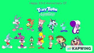 Happy 33rd Anniversary of Tiny Toon Adventures