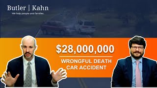 28 million Verdict in Wrongful Death Car Accident Trial