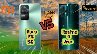 Poco F4 5G vs Realme 9 Pro Plus! Price and Specification Comparison