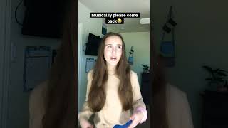 Musical.ly Please come back pt.1😆#shorts #Musical.ly