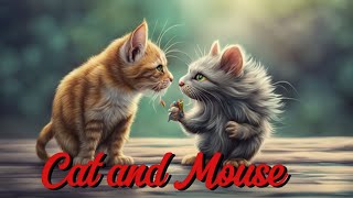 The Cat and the Mouse |Moral Story in English with Subtitles| kids cartoon