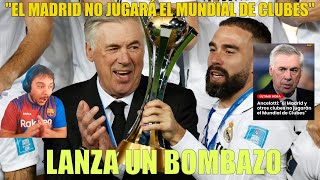 🚨ANCELOTTI AVISA EN UNA ENTREVISTA QUE EL MADRID NO JUGARÁ EL MUNDIAL DE CLUBES POR 20 MILLONES.