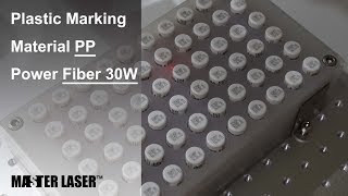 PP Lipstick Tube Production Date Print Fiber Laser Marking