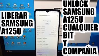 UNLOCK SAMSUNG A12 A125U CUALQUIER COMPAÑIA Y BIT /  UNLOCK A125U TODAS LAS COMPAÑIAS