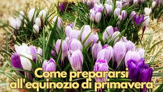 Come prepararsi all'equinozio di primavera