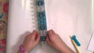 Rainbow Loom Triple single for beginners by LoomGirl.com