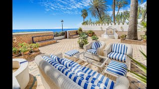 Magnificent 6 Bedroom Seafront Villa on The Golden Mile of Marbella - MPL-650