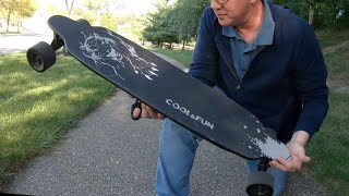 Caroma / UrbanPro Electric Skateboard Cool & Fun Review