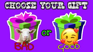 Choose your gift/ Bad or Good?/ Eligue tu regalo #giftbox #giftboxchallenge #giftvideo