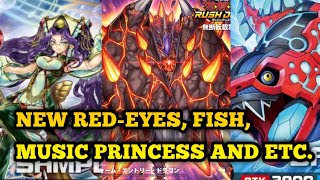 New RED-EYES, Fish and Music princess fusions - Yu-Gi-Oh Rush Duel