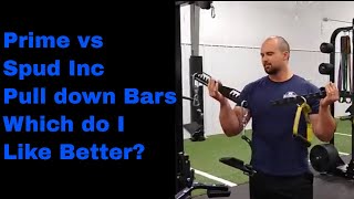 Prime Fitness RO-T8 Bars vs Spud Lat Saw