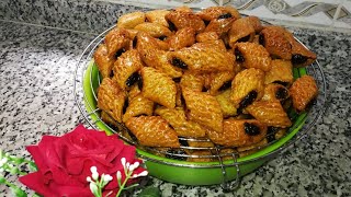 مقروط بالتمر الوجدي بالمذاق الاصيل معلك وهشيش  recettes des mkrout