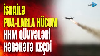 İsrailə bu dəfə dronlarla hücum edildi: birbaşa paytaxt hədəfə alındı, partlayışlar oldu