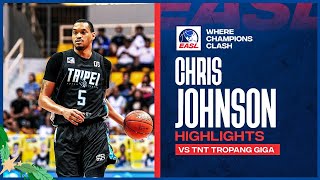 Game Highlights: Fubon Braves Chris Johnson Posts 19 pts vs. TNT Tropang Giga | Dec 20, 2023