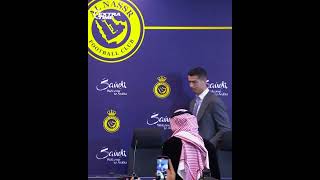 le discours de CRISTIANO RONALDO  à al Nassr.