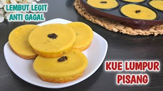 PUNYA PISANG KEMATANGAN BUAT INI AJA!! ENAK BANGET || KUE LUMPUR PISANG LEMBUT DAN LEGIT