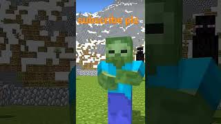 minecraft block throw competition/minecaeft challenge herobine attitude status #minecarft #ytshort