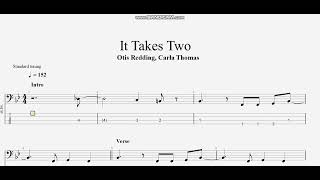 Otis Redding, Carla Thomas - It Takes Two (bass tab)