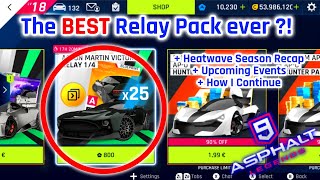 The BEST Asphalt 9 Relay Pack ever?! & Heatwave Season Recap [Asphalt 9 on Nintendo Switch™]