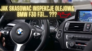 JAK SKASOWAĆ INSPEKCJĘ OLEJOWĄ ❓BMW F30, F31, F...  kasowanie inspekcji olejowej