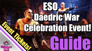 ESO: Daedric War Celebration Event!  Complete Guide!