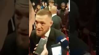 Conor McGregor interview at the premiere of the Notorious Documentary