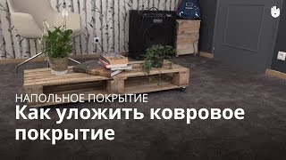 Учись укладывать ковер