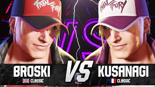 SF6 Broski (Terry) vs Kusanagi (Terry) Street Fighter 6