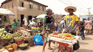 Cheapest and  Biggest Fruits Market in Ibadan Nigeria ! OJE MARKET.