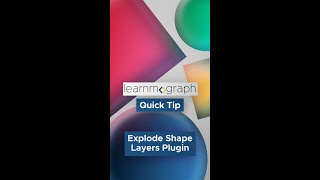 EXPLODE SHAPE LAYERS 3 in AFTER EFFECTS