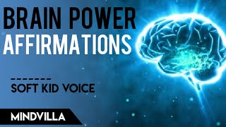 Increase Brain Power Affirmations | Become a Genius, Enhance Intelligence and Boost IQ | Mindvilla