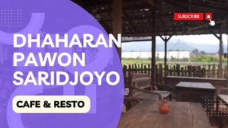 Daharan Pawon Sarijoyo, Kafe Unik dengan Menu Kopi Walik