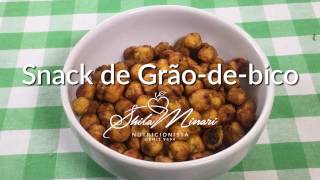 Receita de Snack de Grão-de-bico