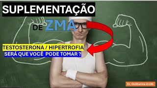 ZMA , (Zinco, Magnésio, Vitamina B6) Por que ele pode ser importante? Testosterona,Hipertrofia # A73