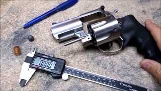 Ruger Super Redhawk Alaskan 44mag bore and throat diameter