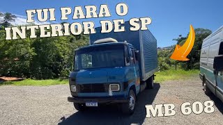 FUI VIAJAR COM MB 608