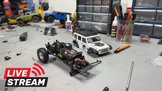 Gloomy day upgrades Axial scx24 Livestream