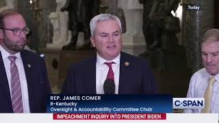 Chairman Comer Applauds Passage of Impeachment Inquiry Resolution