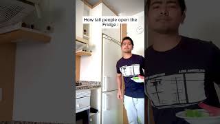 🤔 How you Open The fridge ⁉️#shorts #viral #youtube #shortsfeed