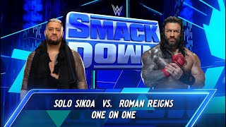 WWE 2K24 Roman Reigns vs. Solo Sikoa