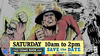 Free Comic Book Day 2021  Saturday August 14, 2021