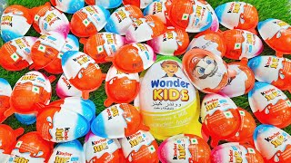 New! 😋 Yummy Kinder Surprise Egg Toys Opening | A Lot Of Kinder Joy Chocolate ASMR | Tajins Tv Ep-52