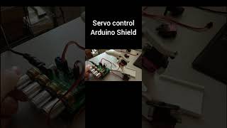 Servo Control Arduino Shield