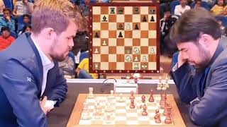 Magnus Carlsen Vs Hikaru Nakamura || world Chess