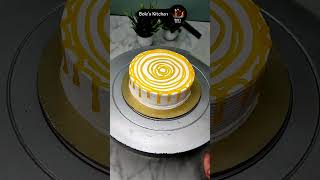 खुप झटपट आणि सुंदर सोपे Butterscotch केक डेकोरेशन | Butterscotch cake decoration ideas ||