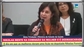 MINISTRA DA SAÚDE HUMILHA DEPUTADO NIKOLAS FERREIRA NA CÂMARA DOS DEPUTADOS