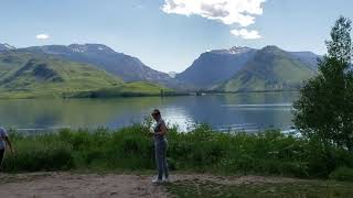 Jackson Lake,  picnic area. Wyoming / Озеро Джексон, место отдыха. Вайоминг