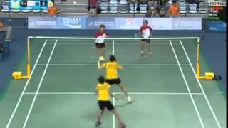 V.K.M.Hoo/K.W.Woon Vs Chen H/Lai C Badminton Women's Doubles Asian Games 2014